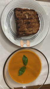 Roasted Tomato Basil Soup