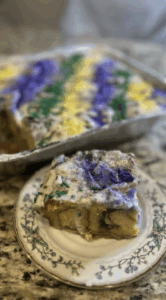 King Cake Bread Pudding