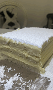 Lemon Icebox Chantilly Cake