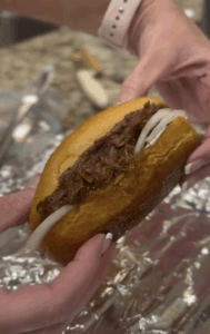 Slow Cooker French Dip Sandwiches