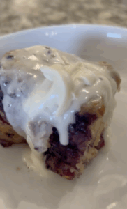 Blueberry Swim Biscuits