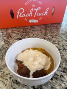 Brown Sugar Vanilla Peaches and Cream Ice Cream